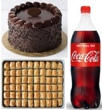 Çikolata ve Şerbet Aşkı: Pasta Baklava ve Soğuk Cola Menüsü